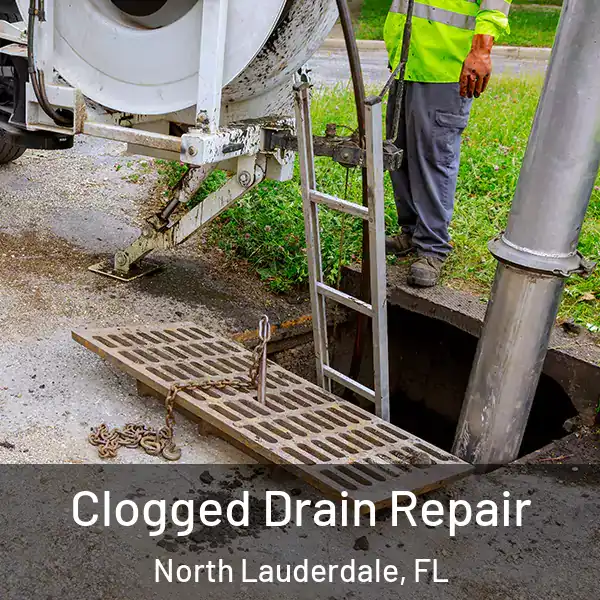  Clogged Drain Repair North Lauderdale, FL