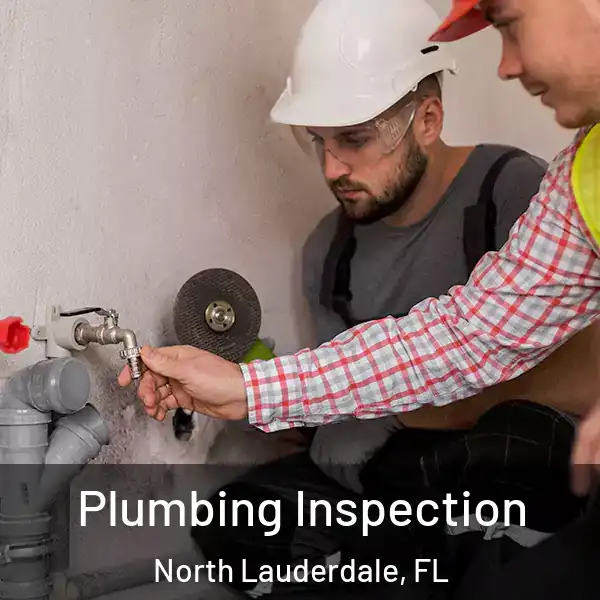  Plumbing Inspection North Lauderdale, FL